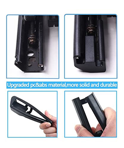 Car Craft 5 Series Seat Sliding Track Compatible with BMW 5 Series Seat Sliding Track 5 Series G30 2017-2020 6 Series G32 2017-2022 Black -graphql