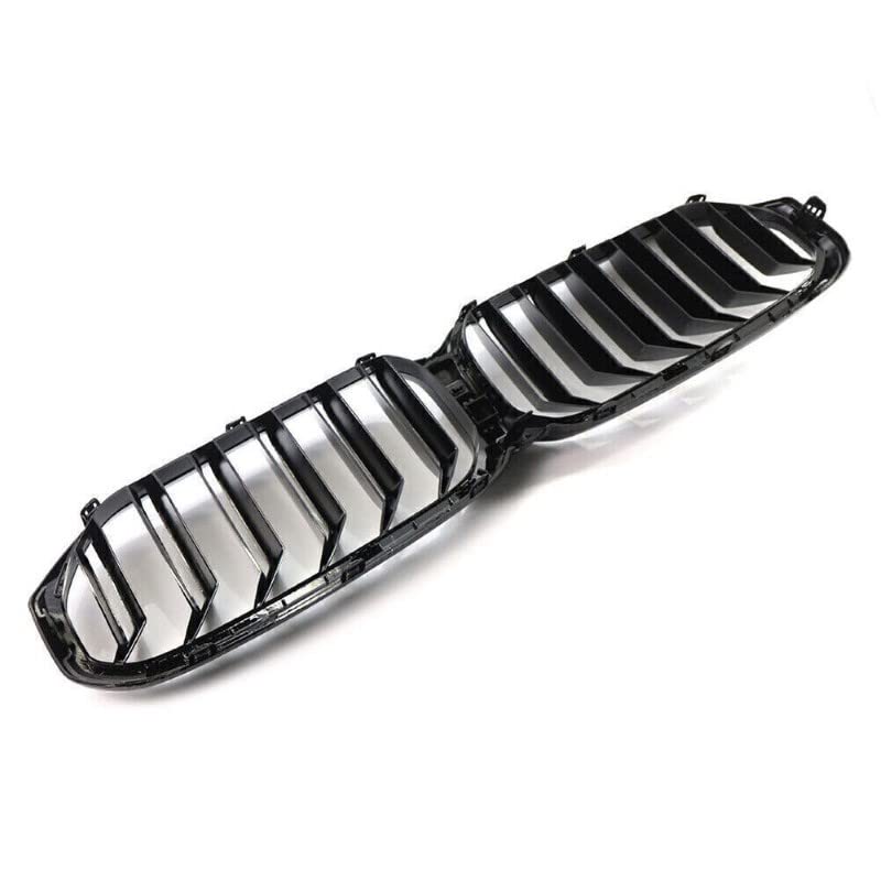 Car Craft Front Bumper Grill Compatible With Bmw 5 Series G30 2021 Front Bumper Grill Glossy Black