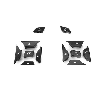 Car Craft B Class Steering Wheel Button Compatible With Mercedes B Class Steering Wheel Button C Class W204 2011-2014 Gla W156 2015-2020 B Class W246 2012-2018 A Class W176 2013-2018 Cls W218 2013-2018 Black -graphql