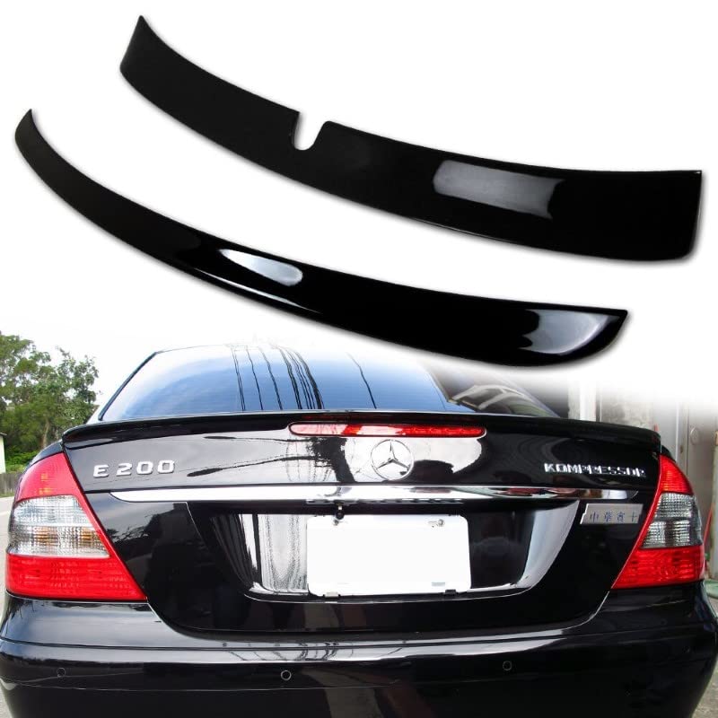 Car Craft E Class Spoiler Roof Spoiler Roof Wings Compatible with Mercedes E Class Spoiler Roof Spoiler Roof Wings E Class W211 2003-2009 Glossy Black