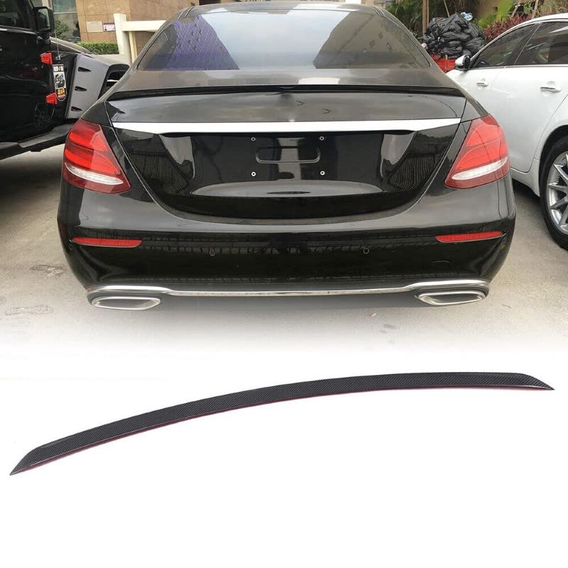 Car Craft E Class Spoiler Trunk Spoiler Compatible with Mercedes E Class Spoiler Trunk Spoiler E Class W2013 2016 Taiwan Glossy Black