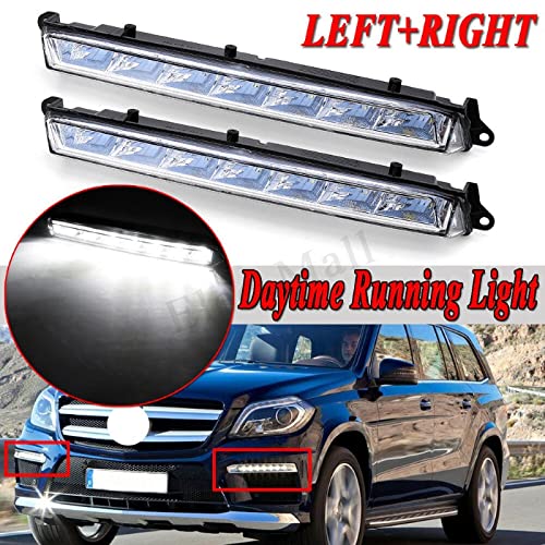 Car Craft Fog Lamp Fog Light Drl Led Drl Compatible With Mercedes Gl W164 2007 2012 Fog Lamp Fog Light Drl Led Drl Left 1649060351