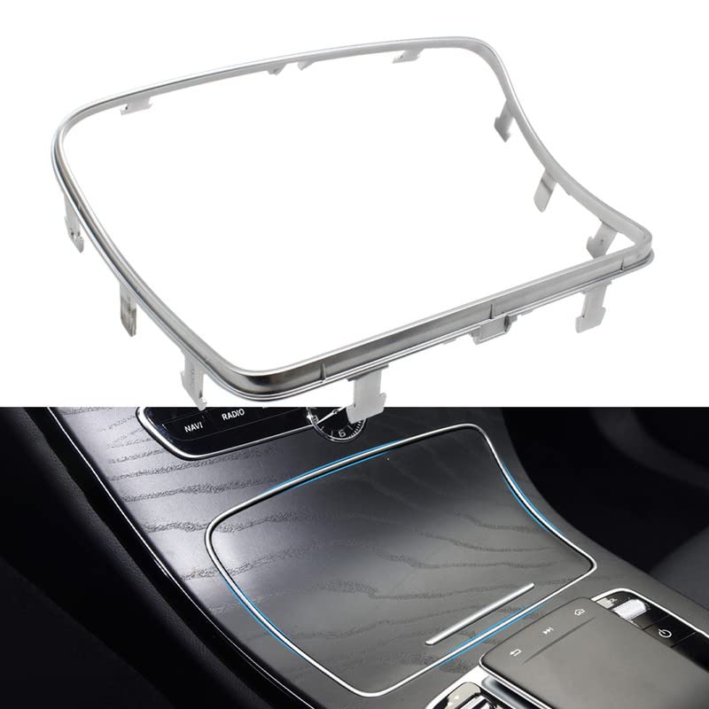 Car Craft C Class Cupholder Frame Compatible With Mercedes C Class Cupholder Frame C Class W205 2014-2021 Glc X253 2016-2021 Silver