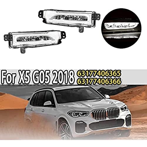 Car Craft Fog Lamp Fog Light Compatible With Bmw X3 G01 2018-2021 X4 G02 2018-2022 X5 G05 2018-2021 G06 2018-2021 G07 2020 Left 63177406365