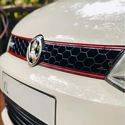 Car Craft Bumper Grill Compatible With Volkswagen Polo 2014-2017 Bumper Grill Gti Grill Honeycomb 2010-2014 -graphql