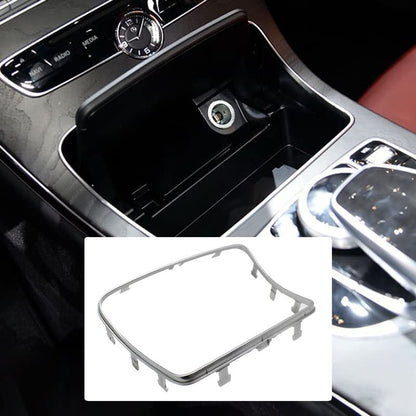 Car Craft C Class Cupholder Frame Compatible With Mercedes C Class Cupholder Frame C Class W205 2014-2021 Glc X253 2016-2021 Silver -graphql