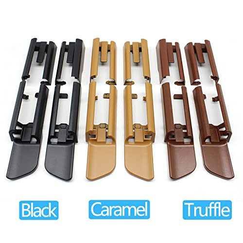 Car Craft 5 Series Seat Sliding Track Compatible with BMW 5 Series Seat Sliding Track 5 Series G30 2017-2020 6 Series G32 2017-2022 Brown