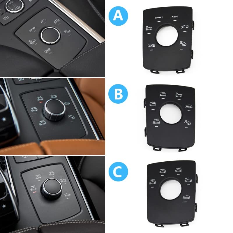 Car Craft Gle Sports Mode Button Cover Compatible With Mercedes Gle Sports Mode Button Cover Gle W166 2016-2020 Gls W166 2016-2020 C