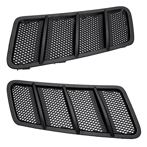 Car Craft Bonnet Hood Grill Vent Compatible With Mercedes Ml W166 2012-2015 Gl W166 2013-2016 Gle W166 2015-2019 Gls W166 2016-2020 Bonnet Hood Grill Vent Set