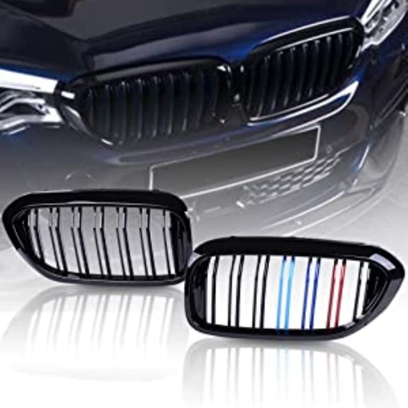 Car Craft Front Bumper Grill Compatible With Bmw 5 Series G30 2017-2020 Front Bumper Grill M Colour