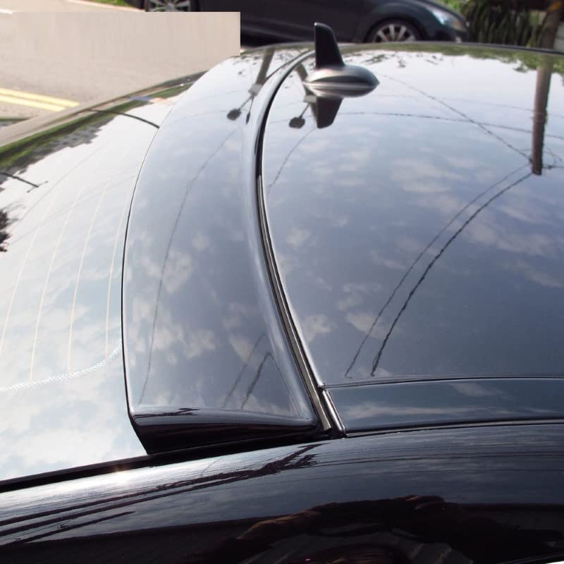 Car Craft C Class Spoiler Roof Spoiler Roof Wings Compatible with Mercedes C Class Spoiler Roof Spoiler Roof Wings C Class W204 2007-2014 Glossy Black