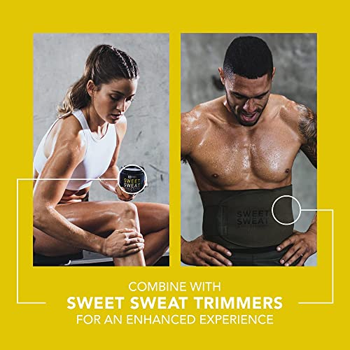 Sports Research Sweet Sweat Unscented 'Workout Enhancer' Gel - Maximize Your Exercise & Sweat Faster - 13.5oz Jar (Unscented)