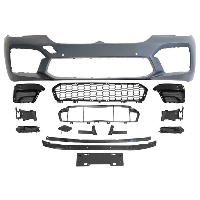 Car Craft Front M5 Bumper Compatible With Bmw 5 Series G30 21 Upgrade To M5 Front Bumper