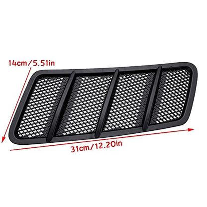 Car Craft Bonnet Hood Grill Vent Compatible With Mercedes Ml W166 2012-2015 Gl W166 2013-2016 Gle W166 2015-2019 Gls W166 2016-2020 Bonnet Hood Grill Vent Set -graphql