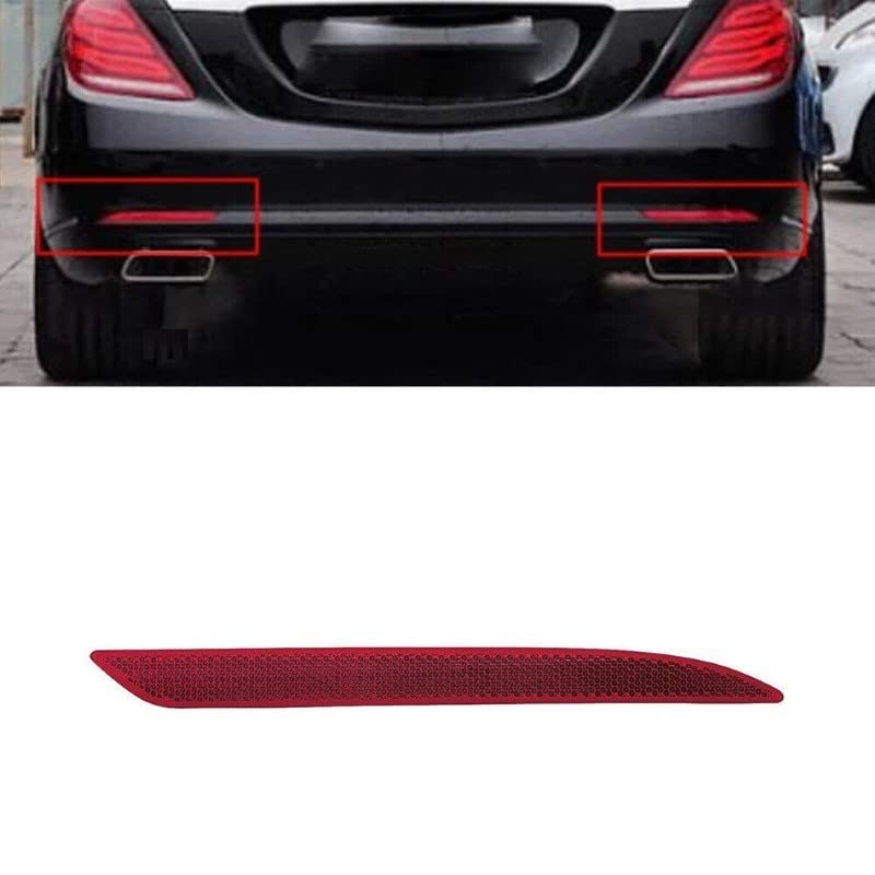 Car Craft Rear Bumper Reflector Compatible With Mercedes S Class W222 2014-2020 Amg Rear Bumper Reflector Left 2228200474