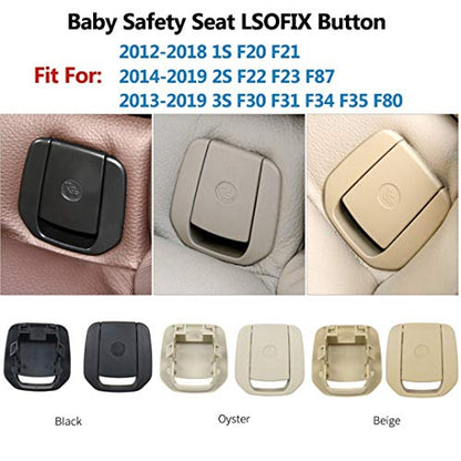 Car Craft 1 Series Seat Belt Lock Cover Compatible With Bmw 1 Series Seat Belt Lock Cover 3 Series F30 2012-2018 1 Series F20 2012-2015 52207319688 Beige -graphql