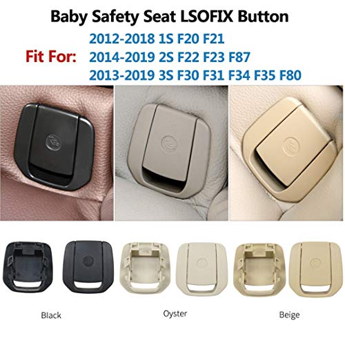 Car Craft 1 Series Seat Belt Lock Cover Compatible With Bmw 1 Series Seat Belt Lock Cover 3 Series F30 2012-2018 1 Series F20 2012-2015 52207319688 Beige -graphql