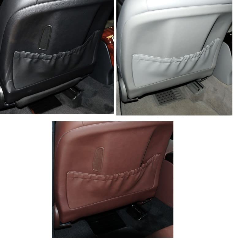 Car Craft S Class Seat Storage Pocket Compatible with Mercedes S Class Seat Storage Pocket S Class W221 2007-2014 Beige