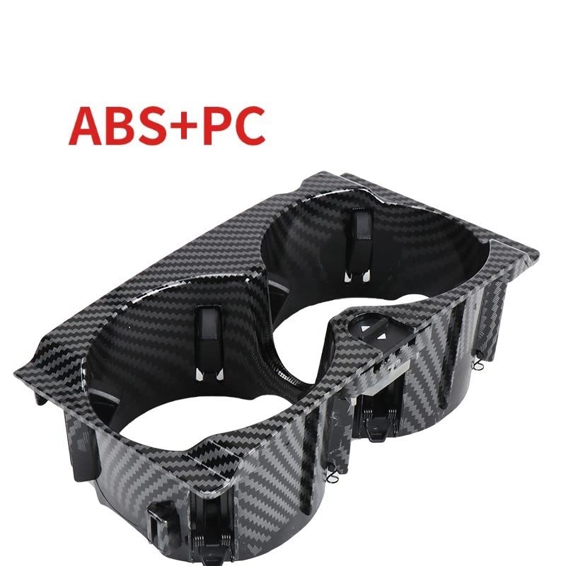 Car Craft E Class Cup Holder Compatible With Mercedes E Class Cup Holder E Class W212 2009-2015 Black Carbon Fiber