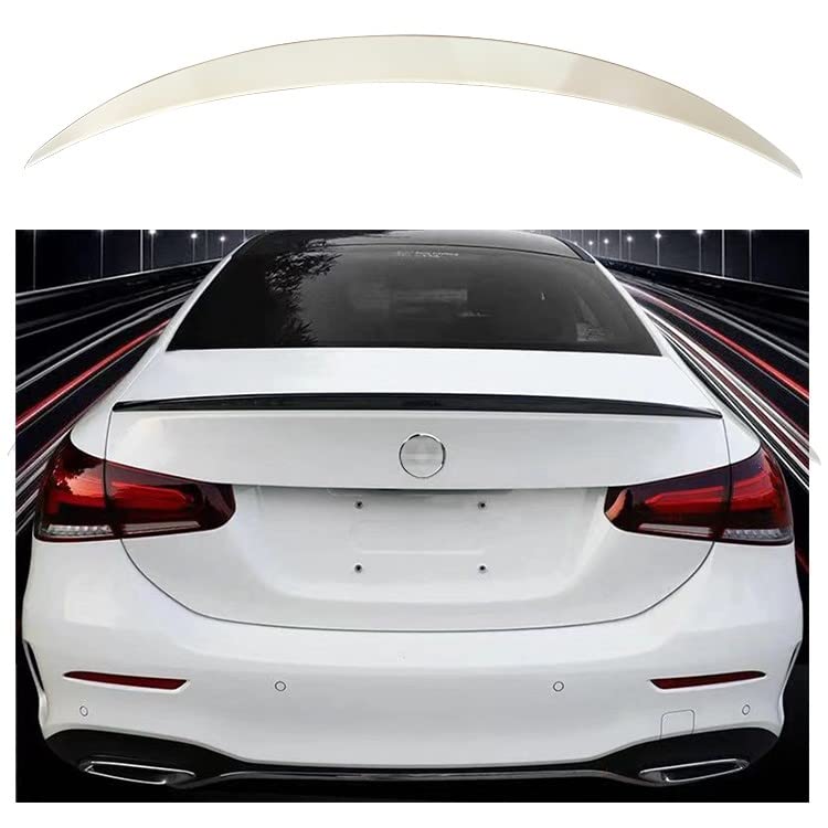 Car Craft A Class Spoiler Trunk Spoiler Compatible with Mercedes A Class Series Spoiler Trunk Spoiler A Class W177 2020 Glossy Black