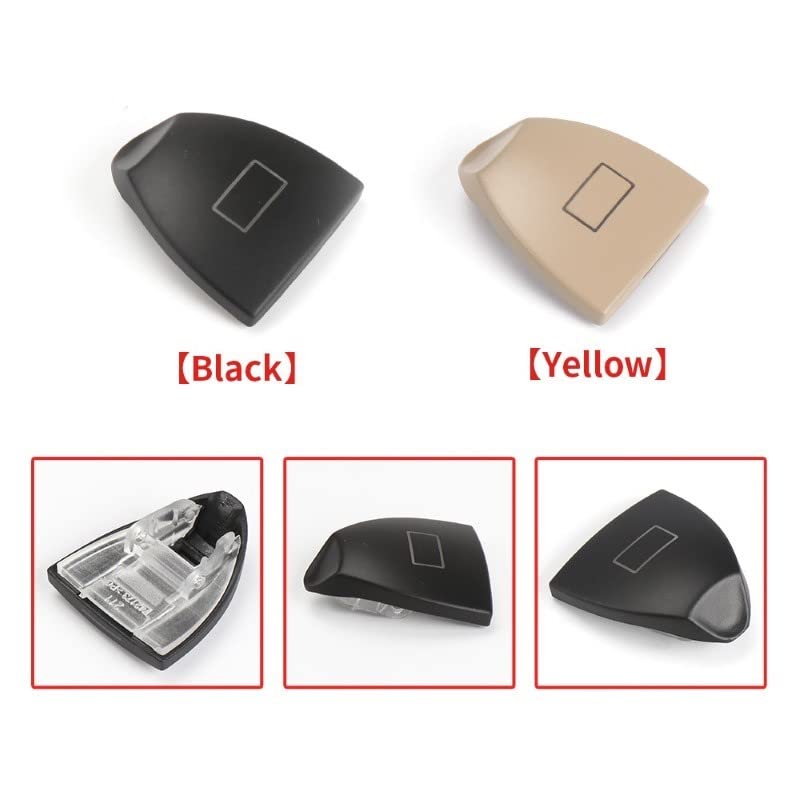 Car Craft E Class Sunroof Button Sunroof Switch Cover Compatible With Mercedes E Class Sunroof Button Sunroof Switch Cover E Class W211 2003-2008 Cls W219 2003-2010 Yellow