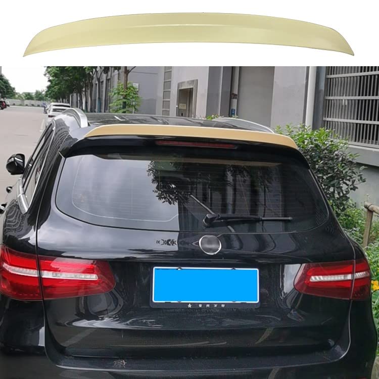 Car Craft Glc Spoiler Roof Spoiler Roof Wings Compatible with Mercedes Glc Spoiler Roof Spoiler Roof Wings Glc W 253 2015-2020 Amg Glossy Black