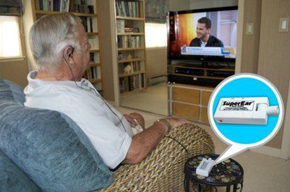 SuperEar Personal Sound Amplifier Model SE5000 Increases Ambient Sound Gain 50dB -123