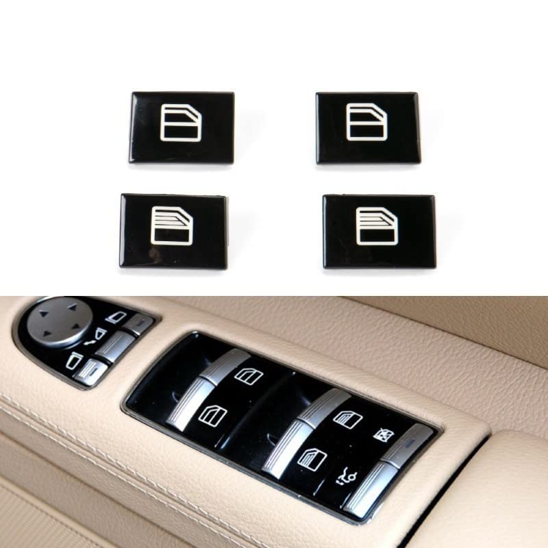 Car Craft S Class Window Switch Button Cover Curtain Button Cover Compatible With Mercededs S Class Window Switch Button Cover Curtain Button Cover S Class W221 2006-2014 - 3