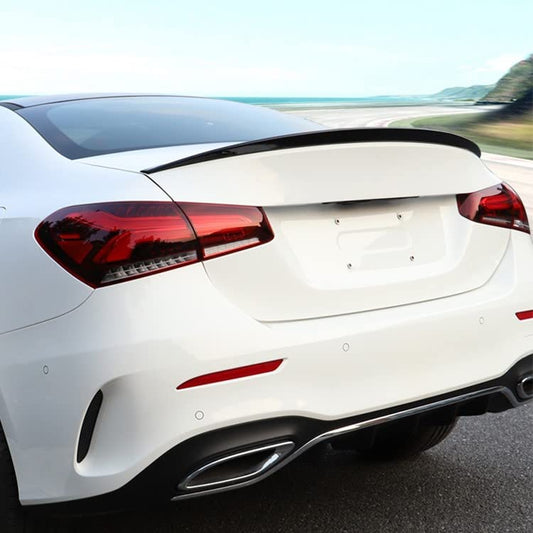 Car Craft A Class Spoiler Trunk Spoiler Compatible with Mercedes A Class Series Spoiler Trunk Spoiler A Class W177 2020 Glossy Black -graphql