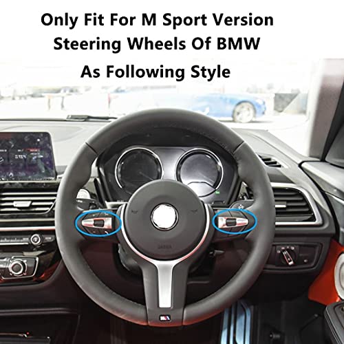 Car Craft 5 Series Steering Wheel Button Compatible With Bmw 5 Series Steering Wheel Button 3 Series F30 F34 2012-2018 5 Series F10 2010-2017 6 Series F12 2012-2014 X1 F48 2016-2022 X5 F15 2014-2019 F16 2014-2019 M Sports