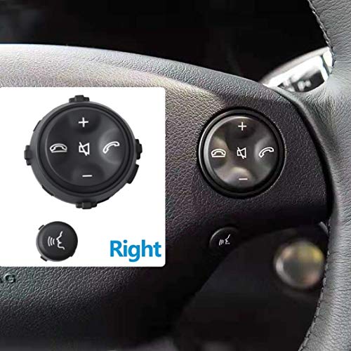 Car Craft S Class Steering Wheel Button Compatible With Mercedes S Class Steering Wheel Button S Class W221 2006-2009 Black