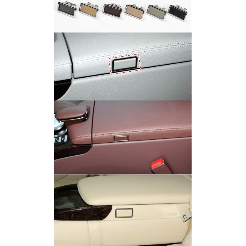 Car Craft S Class Centre Armrest Console Glove Box Switch Button Cover Compatible With Mercedes S Class Centre Armrest Console Glove Box Switch Button Cover S Class W221 2006-2014 Dark Beige