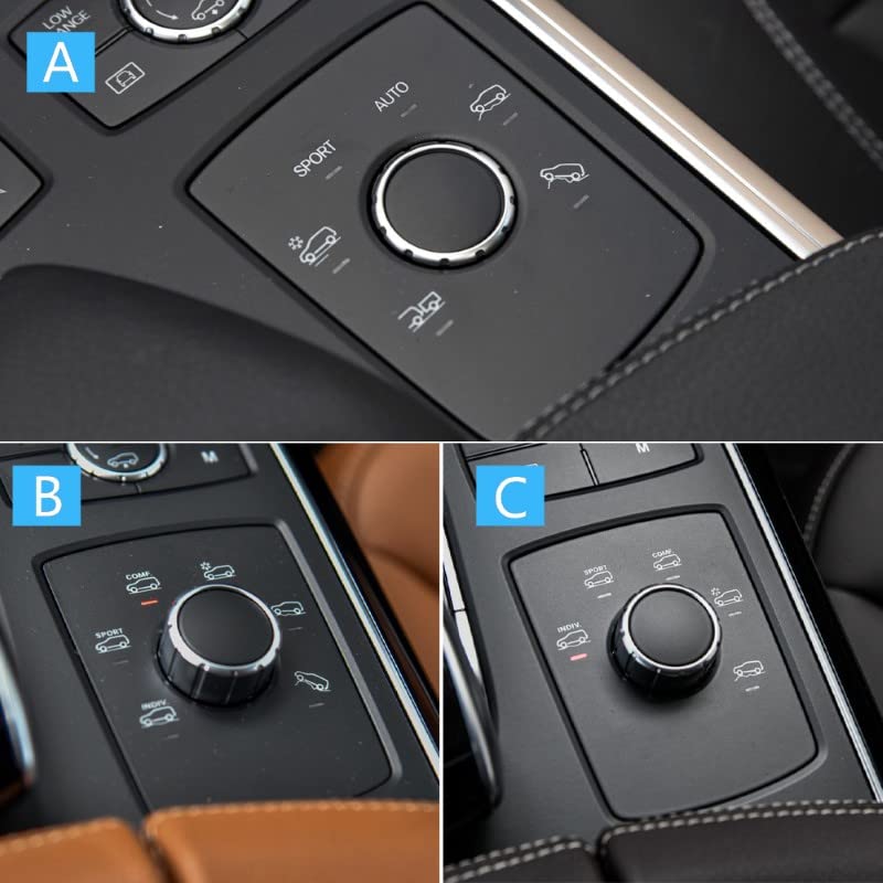 Car Craft Gle Sports Mode Button Cover Compatible With Mercedes Gle Sports Mode Button Cover Gle W166 2016-2020 Gls W166 2016-2020 C