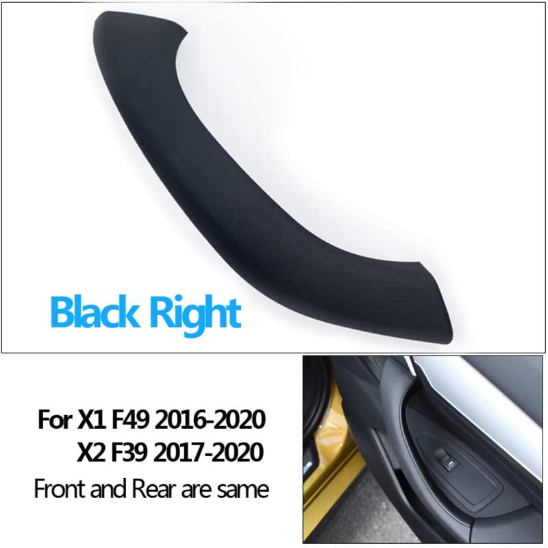 Car Craft X1 Door Handle Compatible with BMW X1 Door Handle X1 F48 2016-2021 Black Front