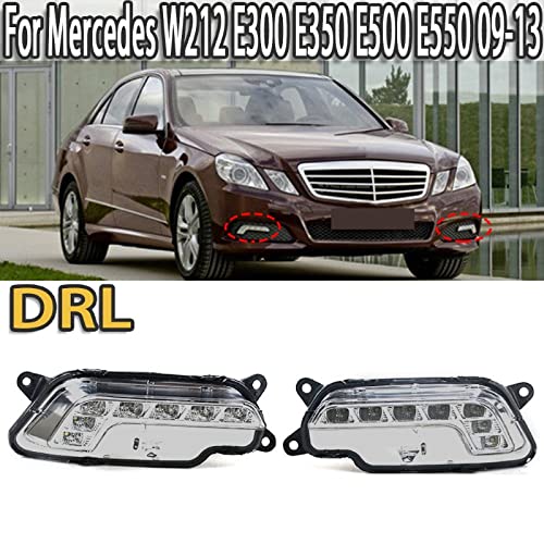 Car Craft Fog Lamp Fog Light Drl Led Drl Compatible With Mercedes E Class W212 2009-2010 Fog Lamp Fog Light Drl Led Drl Left 2128200756