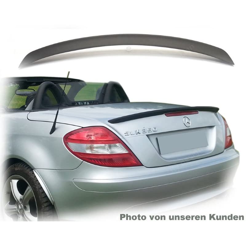 Car Craft SLK Spoiler Trunk Spoiler Compatible with Mercedes SLK Spoiler Trunk Spoiler SLK W171 2005-2012 Glossy Black