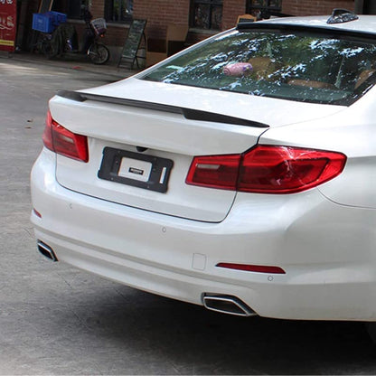 Car Craft 5 Series Spoiler Trunk Spoiler Compatible with BMW 5 Series Spoiler Trunk Spoiler 5 Series G30 2017-2022 P Glossy Black -graphql