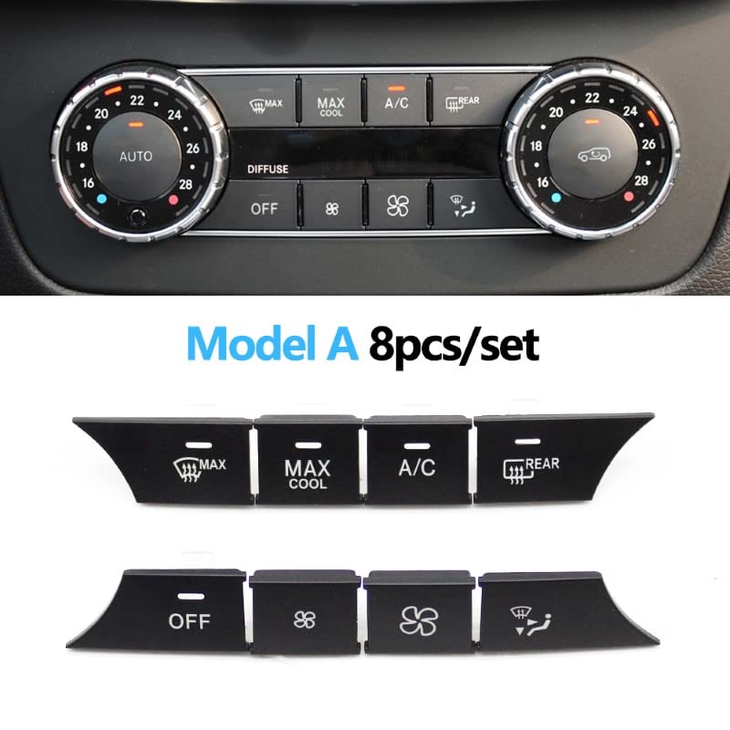 Car Craft Ml Dashboard Ac Button Fan Button Compatible With Mercedes Ml Dashboard Ac Button Fan Button Ml W166 2012-2016 Gl 2012-2016 E