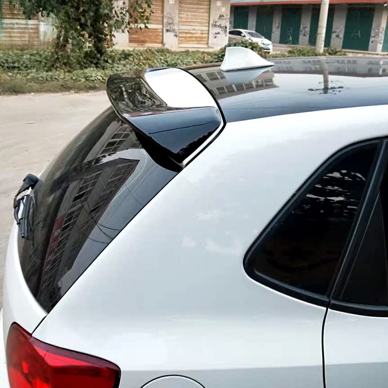 Car Craft Polo Spoiler Roof Spoiler Compatible with Volkswagen Polo Spoiler Roof Spoiler Polo 2010-2022 Glossy Black