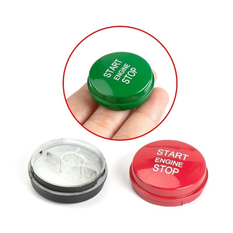 Car Craft Range Rover Sports Start Stop Button Compatible With Range Rover Sports Start Stop Button Range Rover Sports 2006-2012 Green