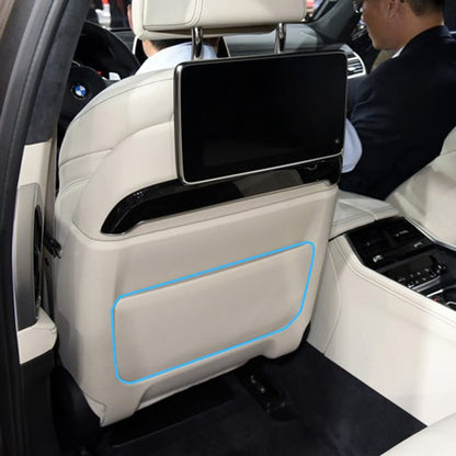 Car Craft 5 Series Seat Storage Pocket Cover Compatible with BMW 5 Series Seat Storage Pocket Cover 5 Series G30 2017-2021 6 Series G32 2017-2021 7 Series G12 2016-2021 Oyester -graphql