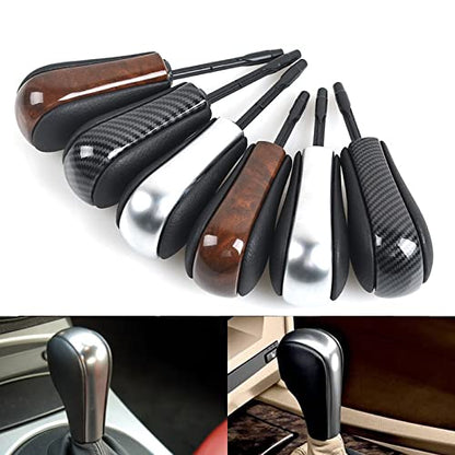 Car Craft 3 Series Gear Shift Knob Compatible With Bmw 3 Series Gear Shift Knob 3 Series E90 2004-2006 1s E81 E82 E87 E88 E90 E91 E92 E93 Z4 E85 E86 E89 Silver -graphql -123