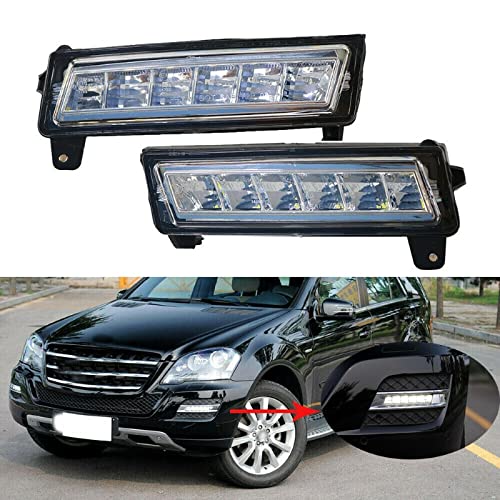 Car Craft Fog Lamp Fog Light Drl Led Drl Compatible With Mercedes Ml W164 2007 2012 Fog Lamp Fog Light Drl Led Drl Left 1649060151