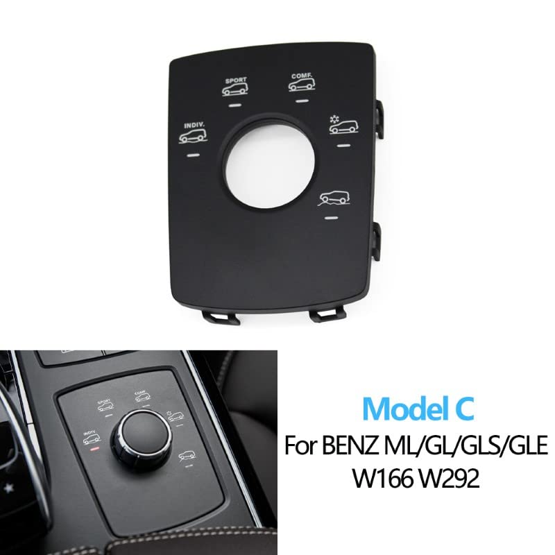 Car Craft Gle Sports Mode Button Cover Compatible With Mercedes Gle Sports Mode Button Cover Gle W166 2016-2020 Gls W166 2016-2020 C