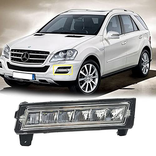 Car Craft Fog Lamp Fog Light Drl Led Drl Compatible With Mercedes Ml W164 2007 2012 Fog Lamp Fog Light Drl Led Drl Left 1649060151