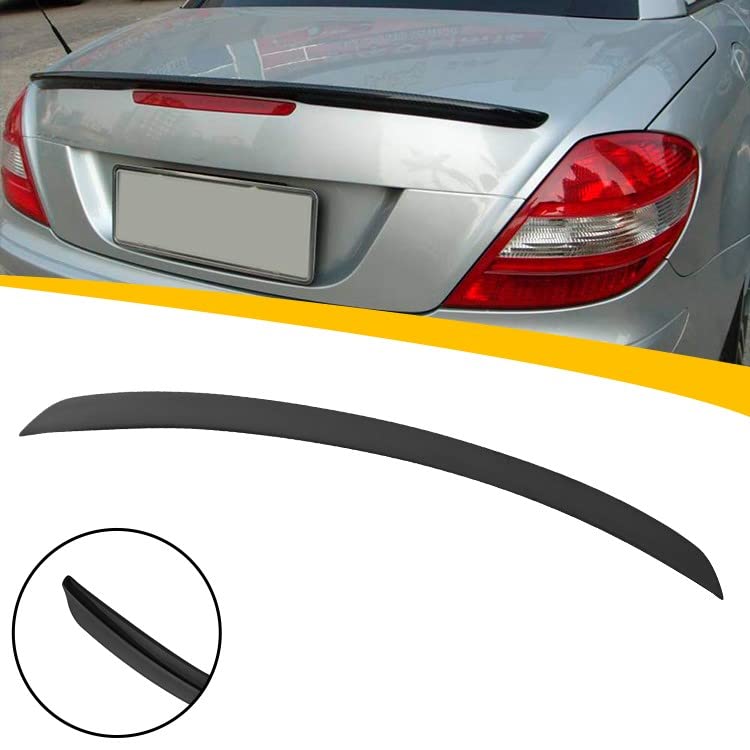 Car Craft SLK Spoiler Trunk Spoiler Compatible with Mercedes SLK Spoiler Trunk Spoiler SLK W171 2005-2012 Glossy Black