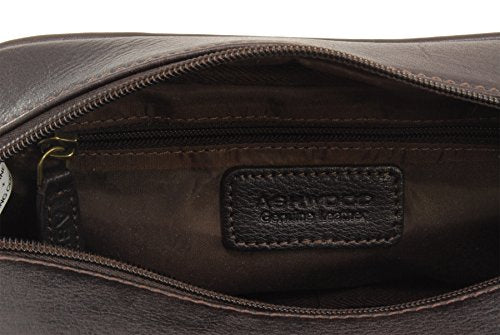 ASHWOOD - Men's Wash Bag/Shaving Bag/Travel Toiletry bag