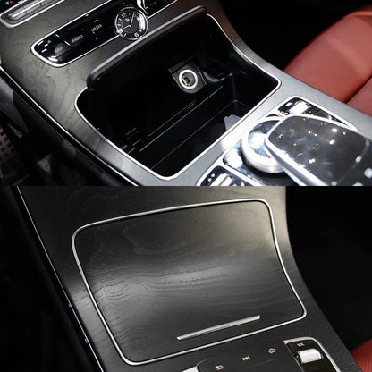 Car Craft C Class Cupholder Frame Compatible With Mercedes C Class Cupholder Frame C Class W205 2014-2021 Glc X253 2016-2021 Silver -graphql