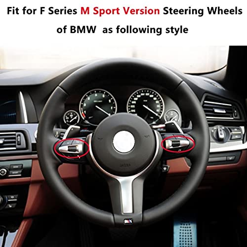 Car Craft 5 Series Steering Wheel Button Compatible With Bmw 5 Series Steering Wheel Button 3 Series F30 F34 2012-2018 5 Series F10 2010-2017 6 Series F12 2012-2014 X1 F48 2016-2022 X5 F15 2014-2019 F16 2014-2019 M Sports