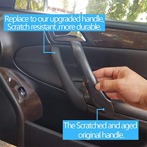 Car Craft C Class Door Handle Compatible with Mercedes C Class Door Handle C Class W203 2000 2007 Black